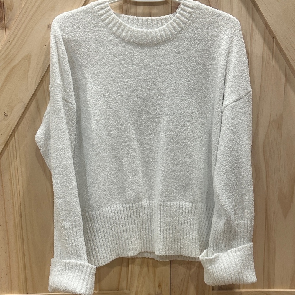 Cozy White Women's Sweater